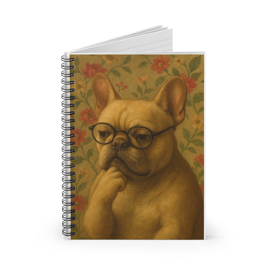 French Bulldog Spiral Notebook