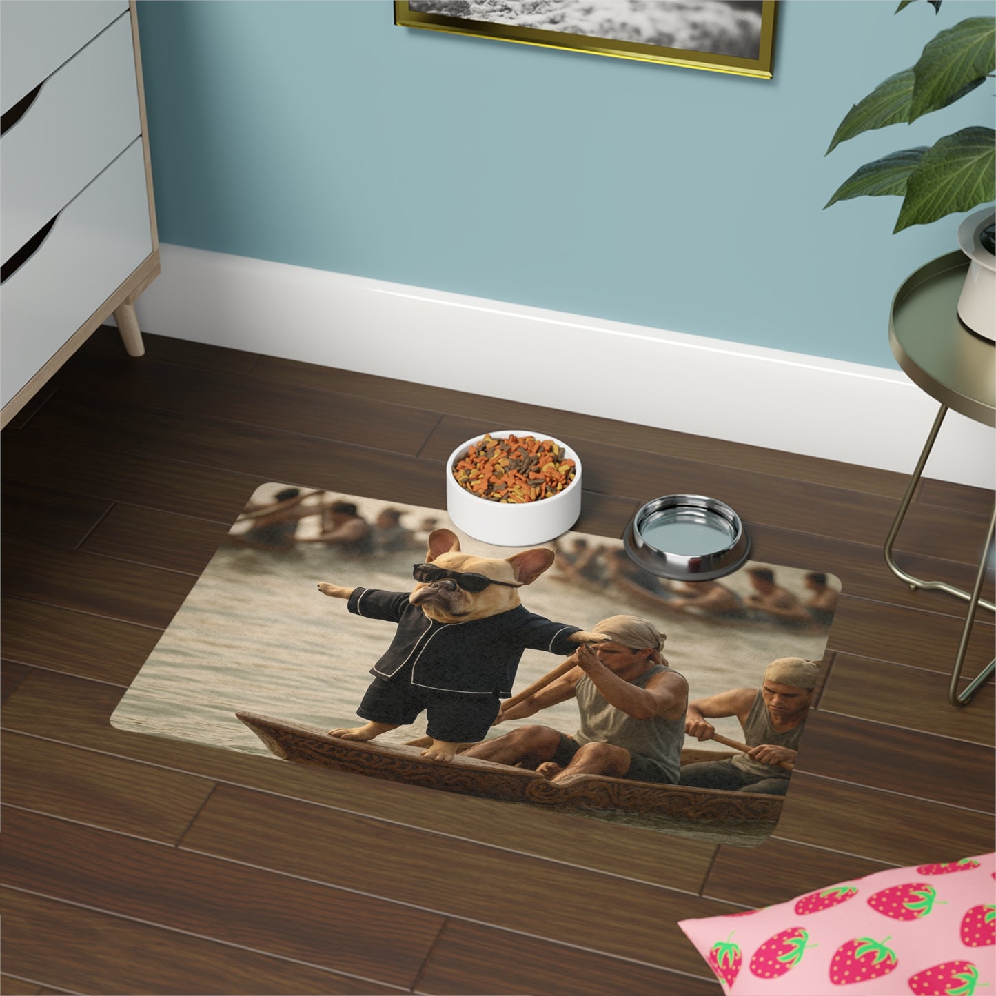 Pet Food Mat French Bulldog